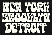 Cassiopea - Psychedelic typeface, a Font by HeyFonts (Thumbnail 12 of 12)