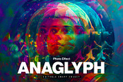 Anaglyph Photo Effect Template, a Layer Style Add-On by DesignerCandies (Thumbnail 1 of 5)
