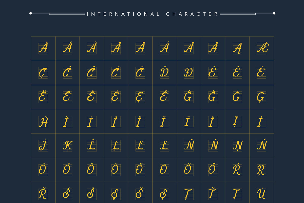 Allema Script Font, a Script Font by Aktab Studio (Photo 9 of 13)