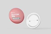 Pin Button Mockup, an Advertising Mockup by tiyasprabawa (Thumbnail 3 of 5)