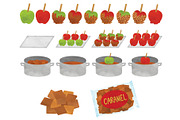 Candy Apples Clipart, a Food Illustration by SugarPickle Clip Art (Thumbnail 2 of 3)