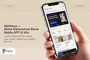 VoltHaus — Home Electronics Store, an UI Kit Template by Pitchlook.Studio (Thumbnail 1 of 4)