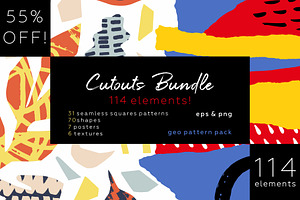 Cutouts big patterns bundle!