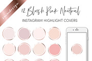 Instagram Story Highlight Icons 023, a Social Media Template by savanamm design (Thumbnail 1 of 2)