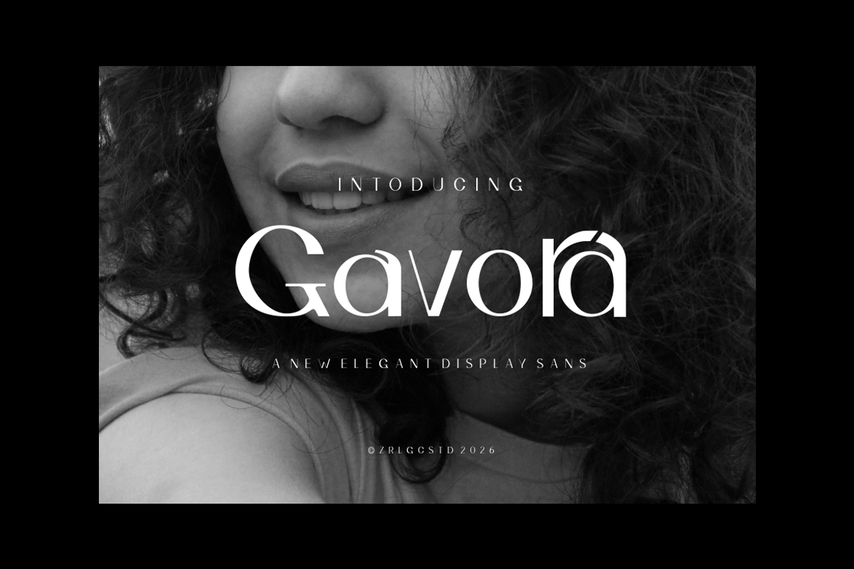 Gavora, a Sans Serif Font by zerologicstudio (Photo 6 of 12)