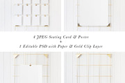 Wedding Seating Card & Poster Mockup, a Beauty & Fashion Photo by Smitten Photo & Design (Thumbnail 1 of 2)