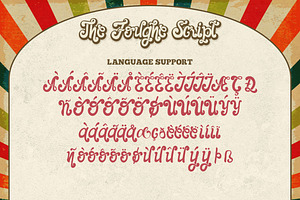 The Foughe Script - Retro Font