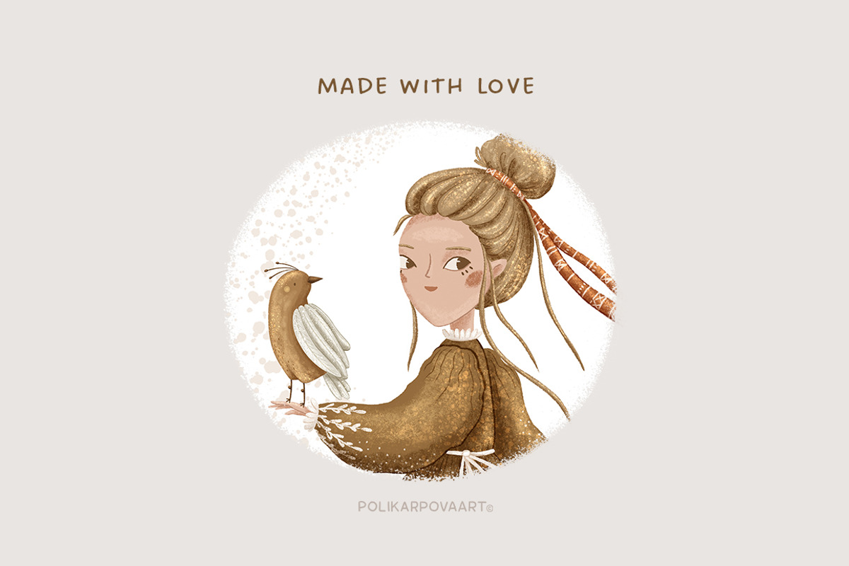The Magic World - graphic collection, an Animal Illustration by polikarpovaart (Photo 15 of 15)