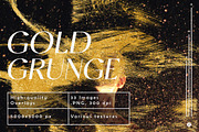 Gold Grunge Overlays, a Texture Graphic by Freezerondigital (Thumbnail 1 of 11)