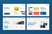 White Modern Pitch Deck Google Slide, a Presentation Template by graphicook (Thumbnail 3 of 5)