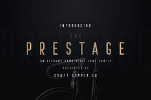 Prestage Font Family