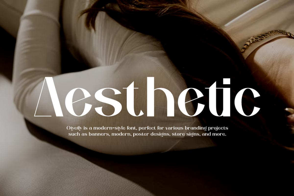 Otyetly - Elegant Sans Font, a Sans Serif Font by Iqsiart Studio (Photo 3 of 12)
