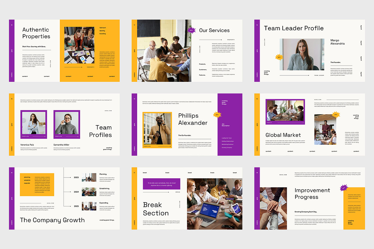 Gexa : Agency Overview Keynote, a Presentation Template by Punkl Camp (Photo 3 of 9)