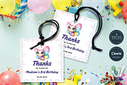 Pastel Butterfly Thank You Tag, an Invitation Template by Tracia Creative (Thumbnail 1 of 4)