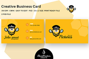 Creative Bee Business Card