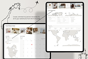 Notion Travel Planner, a Websites & App Template by Asha Glenn Design Studio (Thumbnail 2 of 11)