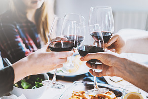 Cheers to good company!