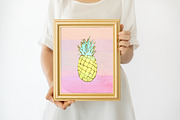 Gold Frame Mockup, a Presentation Template by My Lovely Stock (Thumbnail 2 of 3)