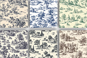 Classic Vintage Seamless Pattern, a Pattern Graphic by DreamCafeArt (Thumbnail 3 of 5)