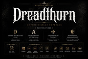Dreadthorn – Gothic Blackletter, a Blackletter Font by Wow Magic (Thumbnail 2 of 5)