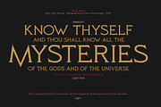 Temet Nosce - Serif font family, a Serif Font by Artistic & Unique (Thumbnail 2 of 15)