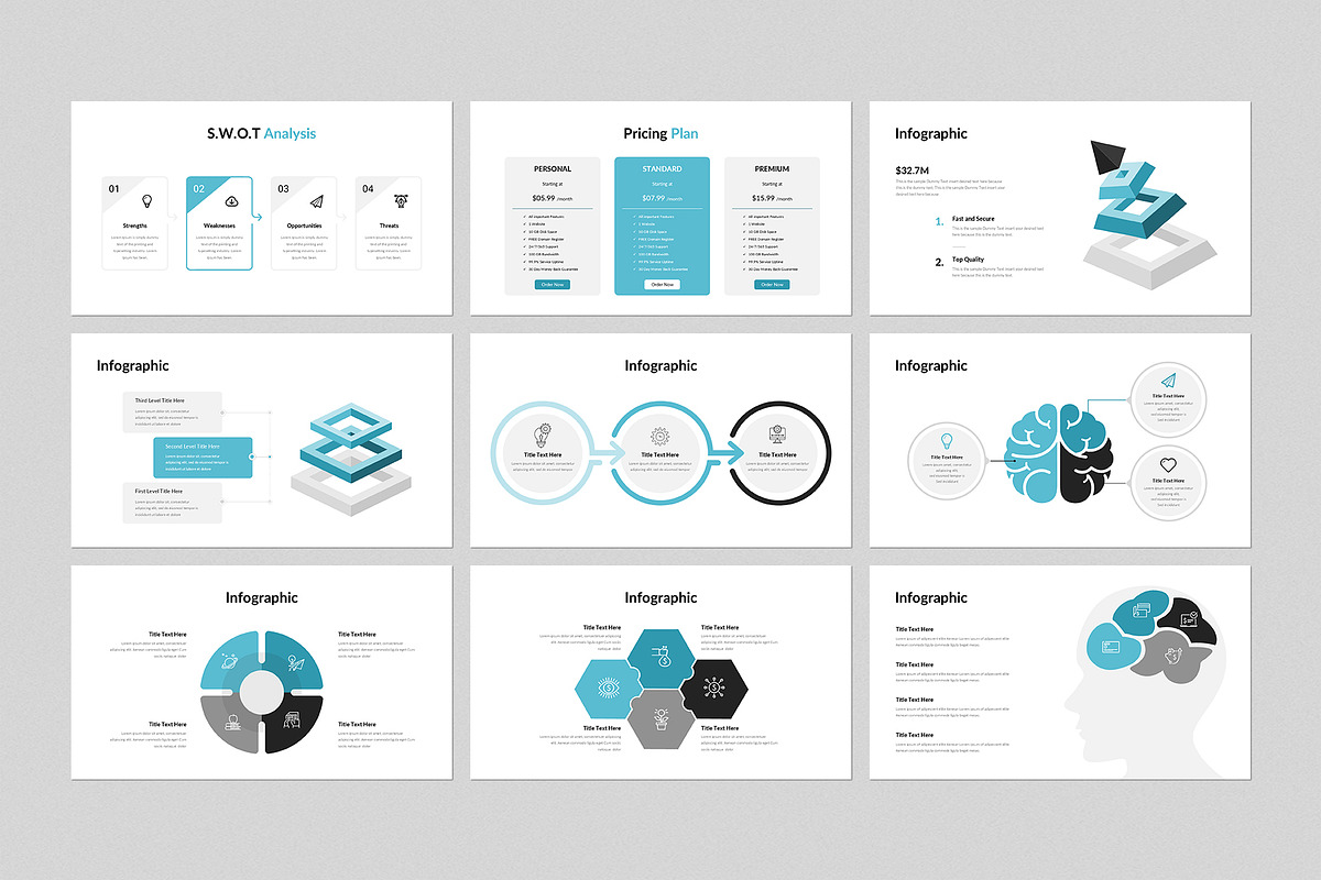 Non Profit Presentation Template, a Presentation Template by GenerousArt (Photo 5 of 8)