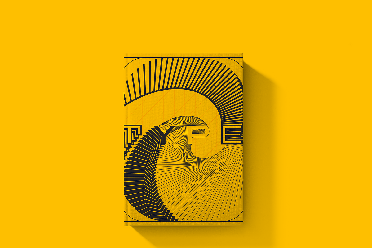 Modern Optical Typography Poster Set, a Poster Template by NJ Himel (Photo 6 of 40)