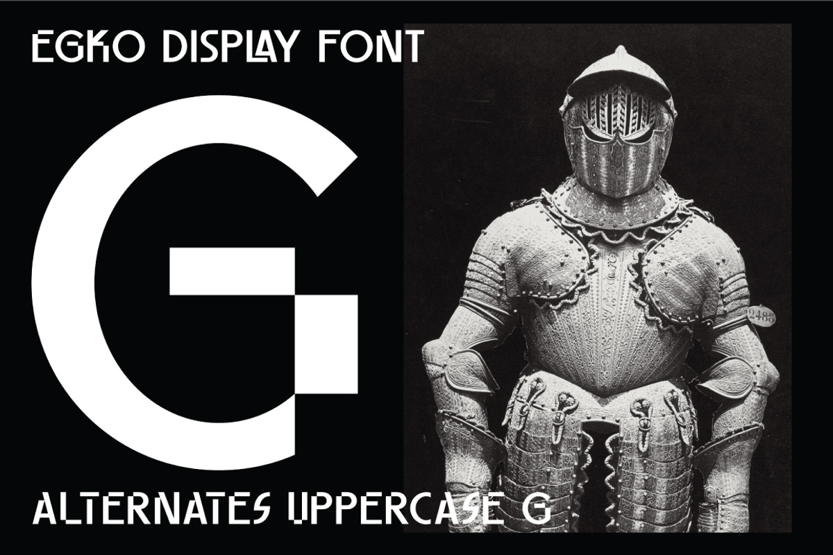 Egko - Display Font, a Sans Serif Font by tebaltipislab (Photo 4 of 10)