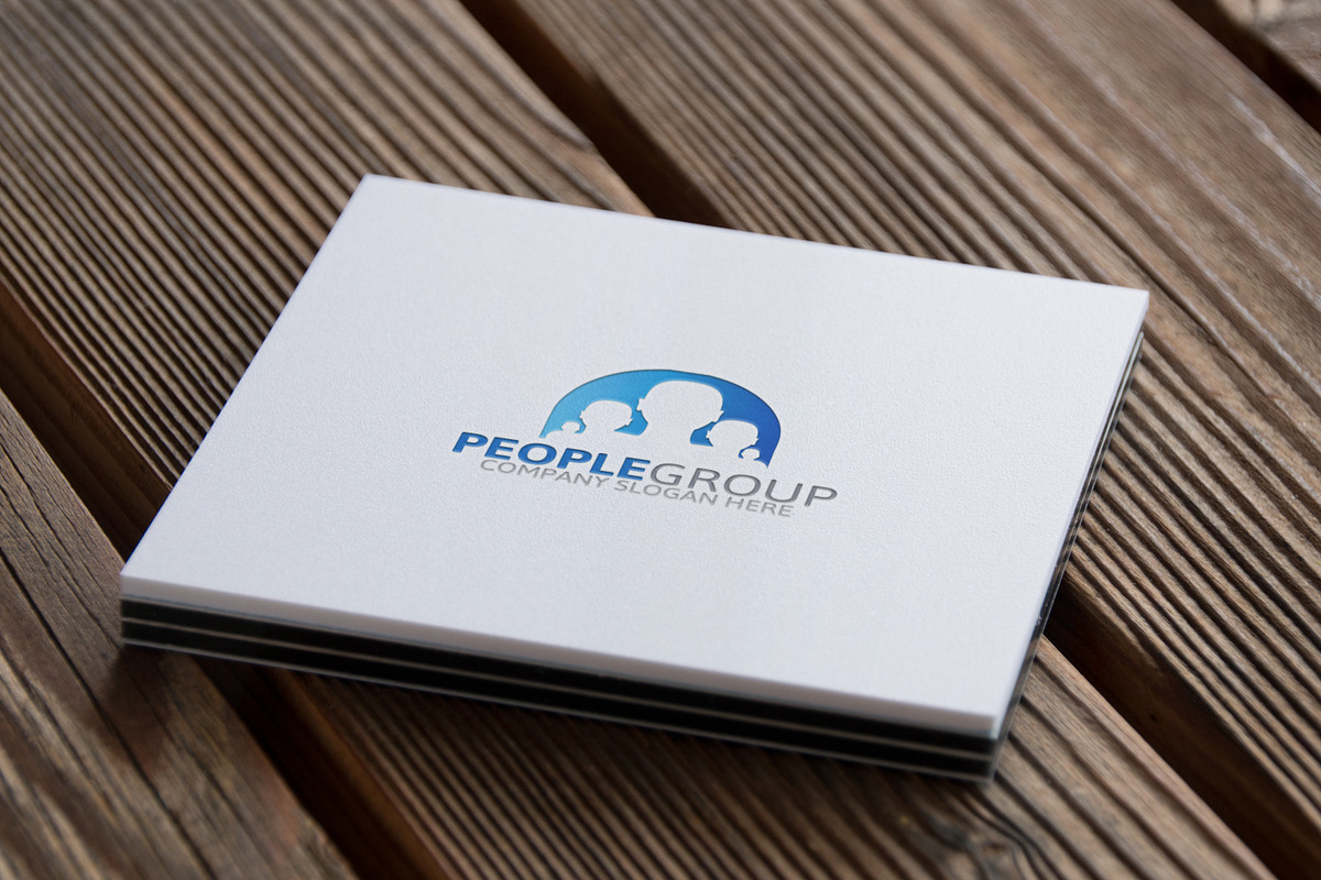 People Group Logo, a Branding & Logo Template by Josuf Media