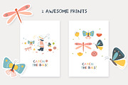 Cute Spring Bugs, a Pattern Graphic by Petit Citizen Design (Thumbnail 4 of 6)
