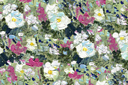 Oil painting seamless patterns., a Pattern Graphic by TaPilipa (Thumbnail 3 of 15)