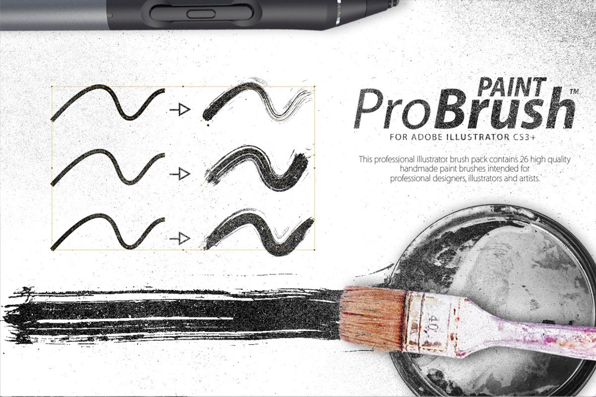 Paint ProBrush™ + Bonus Textures, a Brush Add-On by Leonard Posavec (Photo 5 of 6)
