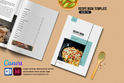 Cookbook / Recipe Book Template, a Brochure Template by retrographix (Thumbnail 1 of 6)