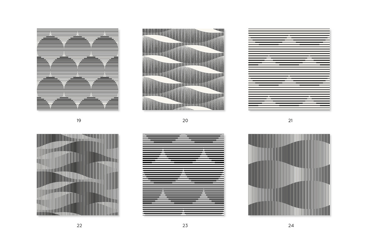 Striped geometry. Seamless Patterns, a Pattern Graphic by Curly_Pat
