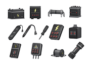 3D Electrical & Energy Pack, a 3D by Dudukbersama (Thumbnail 3 of 3)