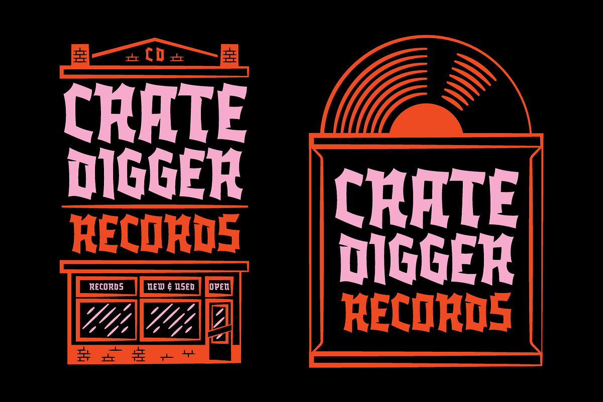 Grave Digger, a Blackletter Font by Price Foundry (Photo 16 of 23)