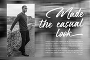 Bigtimes - A Modern Script, a Script Font by khurasan (Thumbnail 4 of 7)