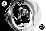 Liquid Chrome Abstract 3D Elements, an Object Graphic by Youandigraphics (Thumbnail 2 of 13)