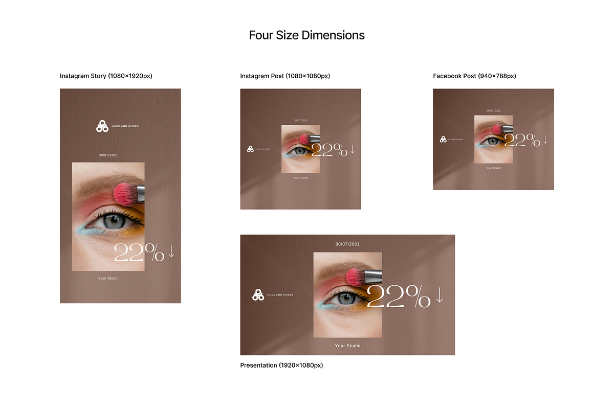 HALION | Cosmetics Canva Template, a Templates & Theme by Goashape Studio (Photo 5 of 12)
