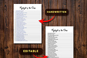 Editable Highlight of the Day, a Print Template by Graphicsnext (Thumbnail 1 of 4)