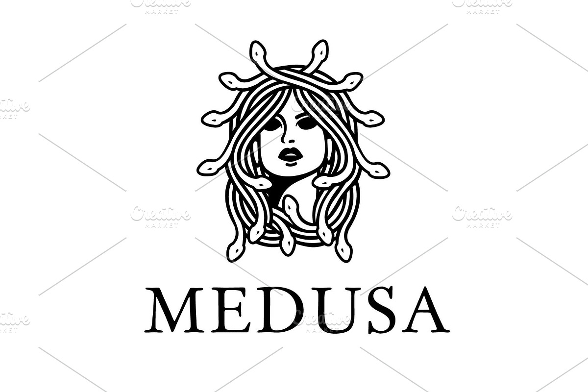 medusa logo, a Branding & Logo Template by Mariyana (Photo 2 of 4)