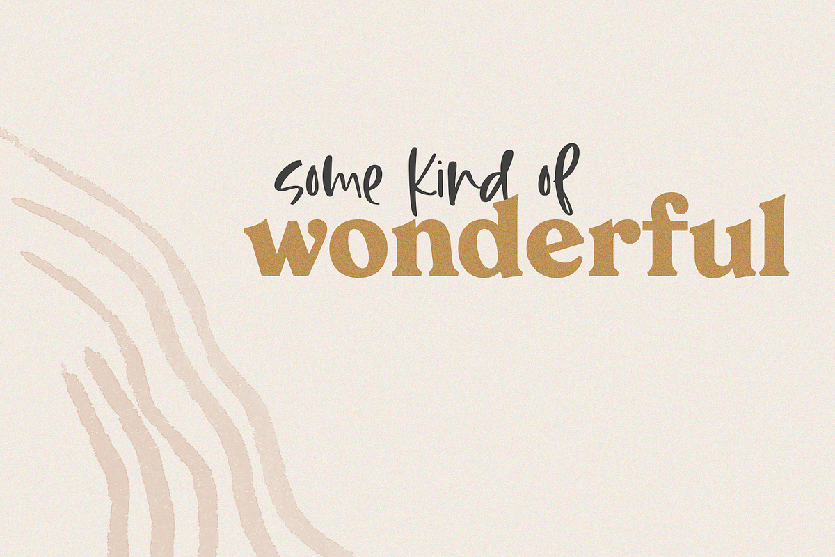Maybe | Script Font + Doodles preview 6