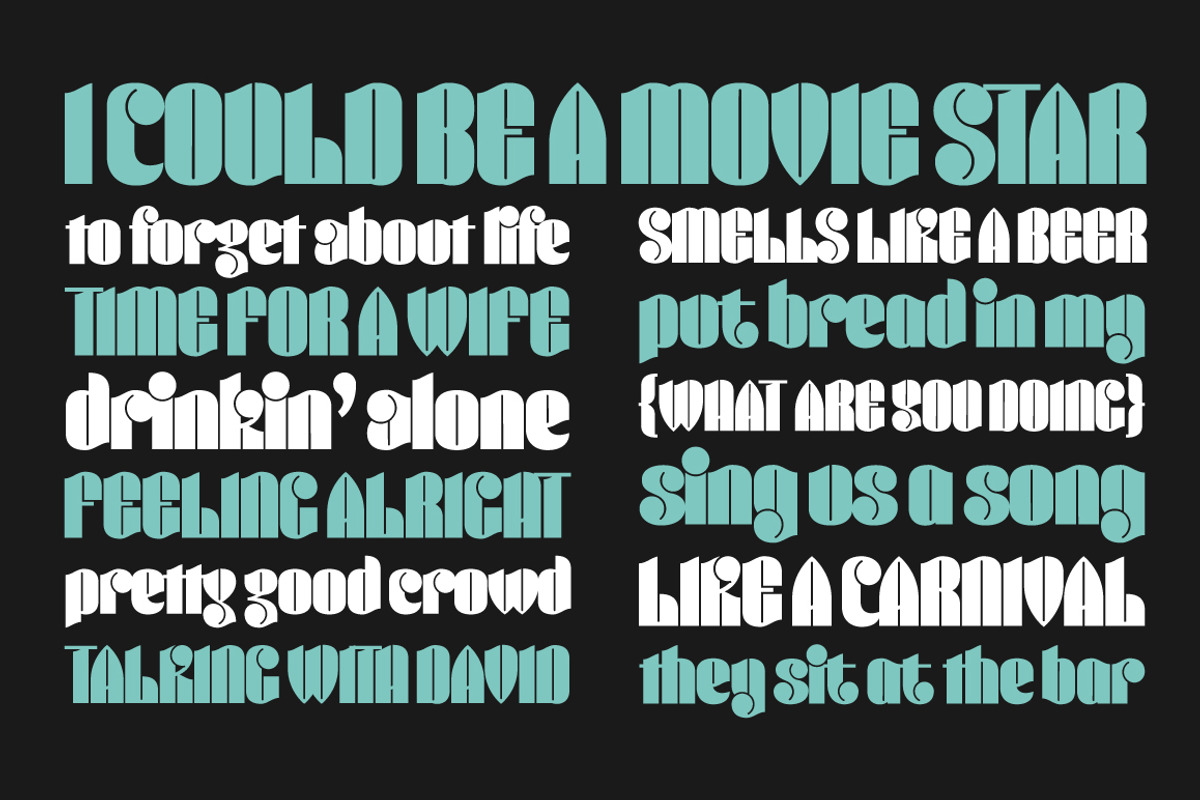Conica, a Symbol Font by Typogama (Photo 11 of 11)