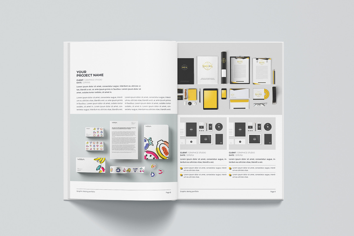 Graphic Design Portfolio, a Brochure Template by obidullah_01 (Photo 6 of 17)
