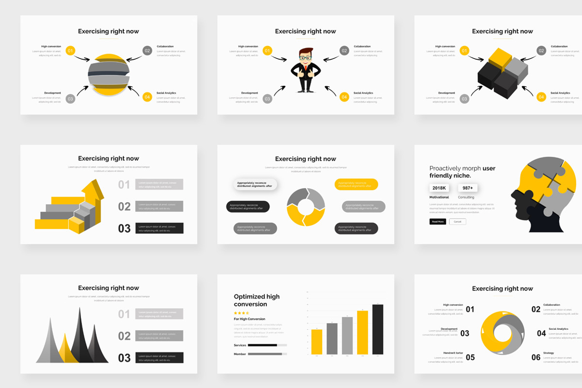 Unisa Creative Keynote Template, a Presentation Template by One Percent Studio (Photo 14 of 17)