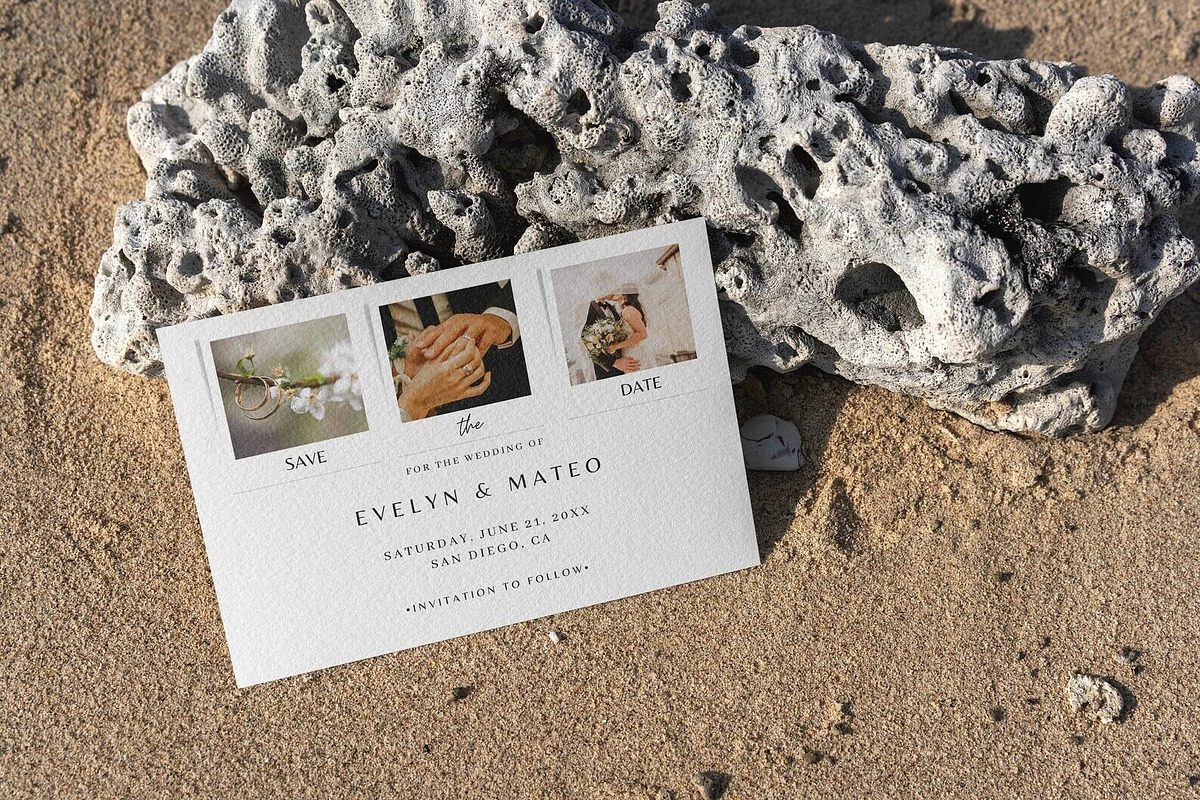Save The Date Template with Photo, an Invitation Template by LucaTheme (Photo 2 of 5)
