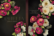 Ophelia Dark Moody Florals, an Object Graphic by Eclectic Anthology (Thumbnail 6 of 14)