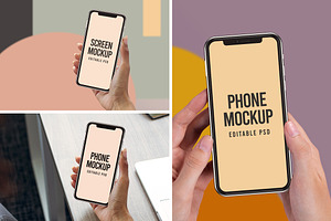 Phone Screen Mockup