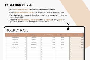 Tutoring Organizer & Lesson Planner