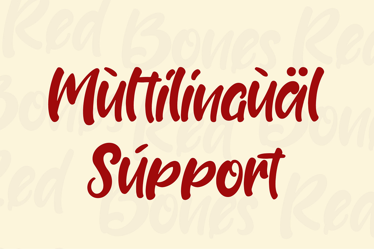 Red Bones, a Font by LetterStock (Photo 8 of 8)